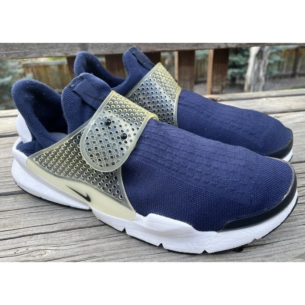 NIKE Sock Dart Men’s 11 Running Shoes Midnight Navy 819686-400